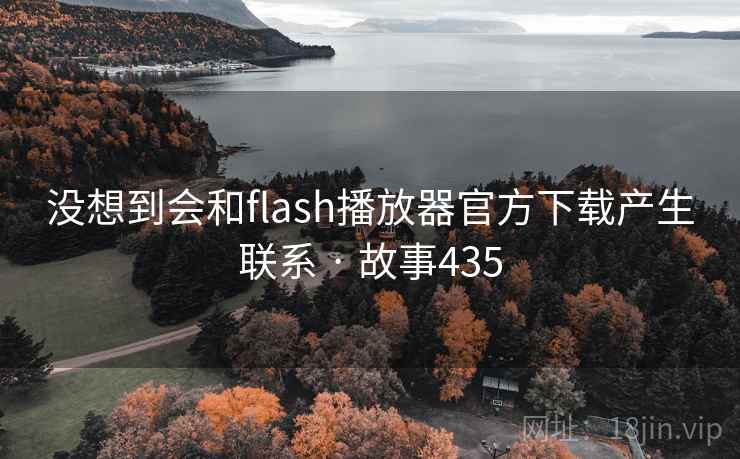 没想到会和flash播放器官方下载产生联系 · 故事435